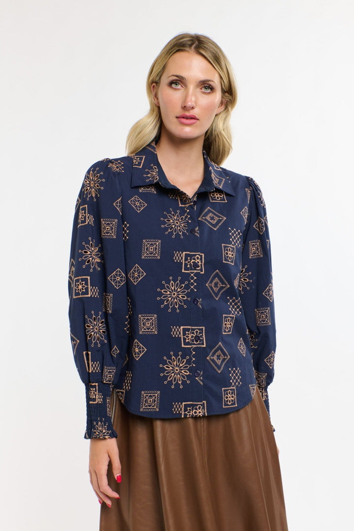 365 Days Mandala Shirt Indigo blouse 365 days