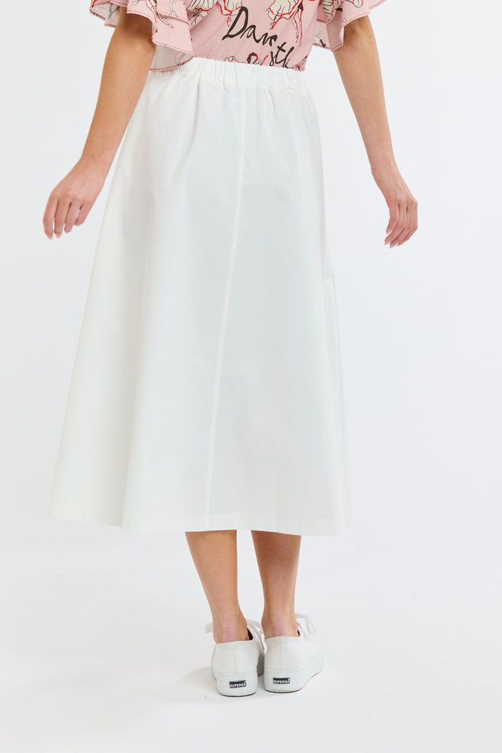 365 Days MELODY A-LINE SKIRT - White Skirts 365 days