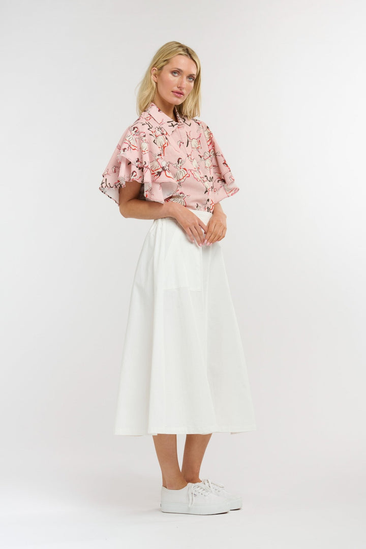 365 Days MELODY A-LINE SKIRT - White Skirts 365 days