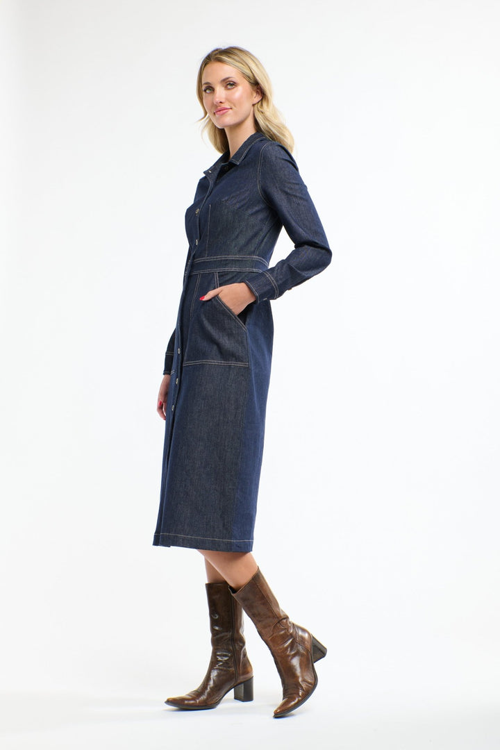 365 Days Sabrina Denim Dress - Indigo dress 365 days