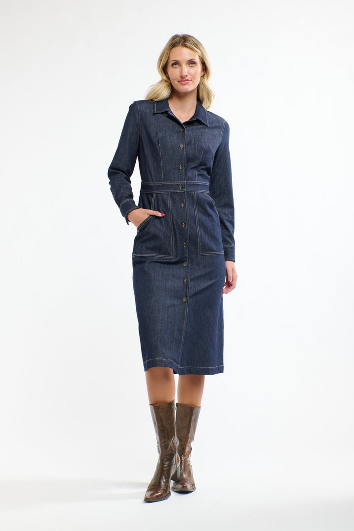 365 Days Sabrina Denim Dress - Indigo dress 365 days