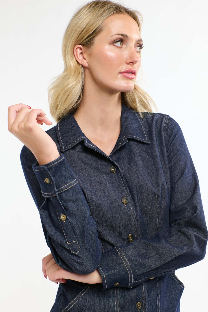 365 Days Sabrina Denim Dress - Indigo dress 365 days