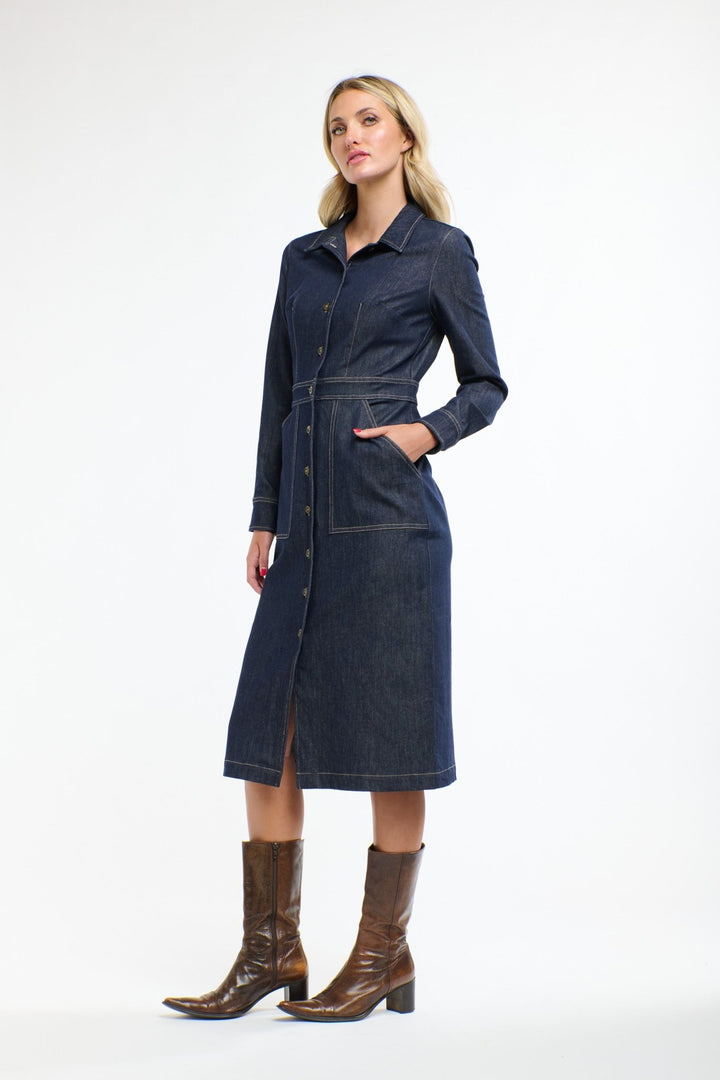 365 Days Sabrina Denim Dress - Indigo dress 365 days