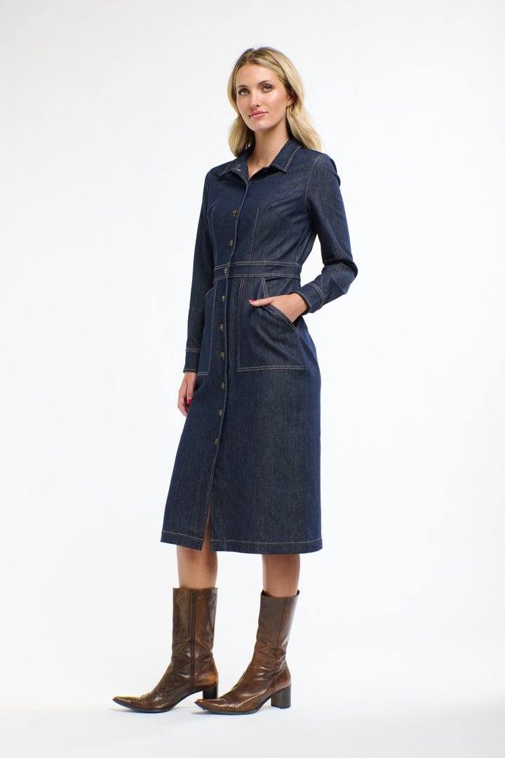 365 Days Sabrina Denim Dress - Indigo dress 365 days