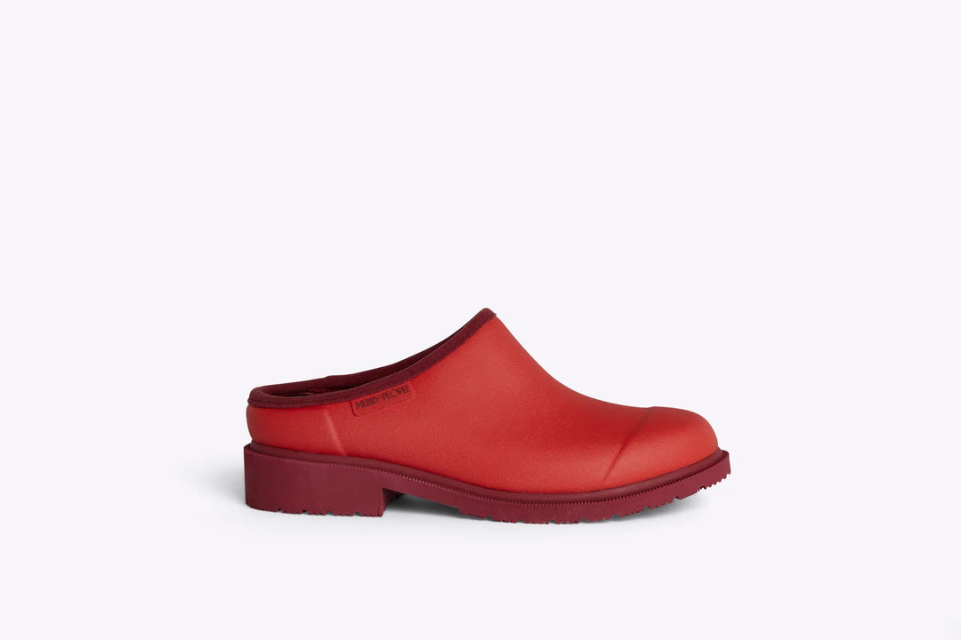 Merry People Billie Clog - Chilli Red Gumboot Merry People   
