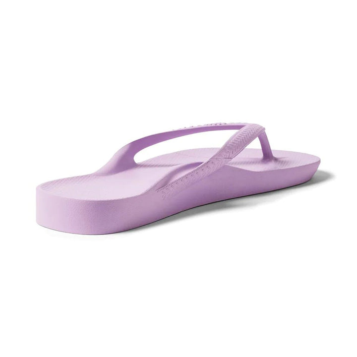 Archies Arch Support Thongs - Lilac Shoes Archies