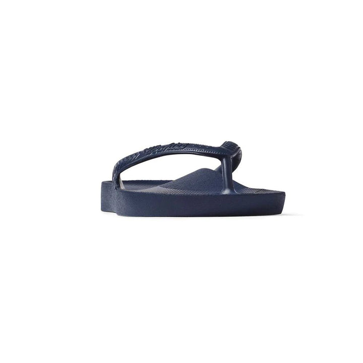 Archies Arch Support Thongs - Navy Shoes Archies