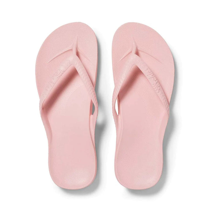 Archies Arch Support Thongs - Pale Pink Shoes Archies