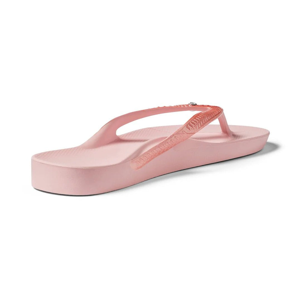 Archies Arch Support Thongs - Pink Shimmer Shoes Archies