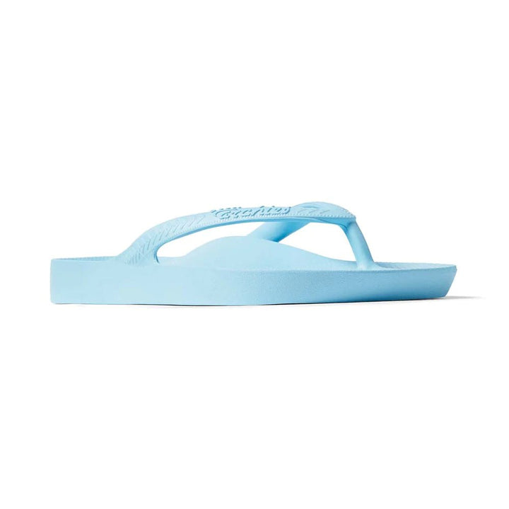 Archies Arch Support Thongs - Sky Blue Shoes Archies