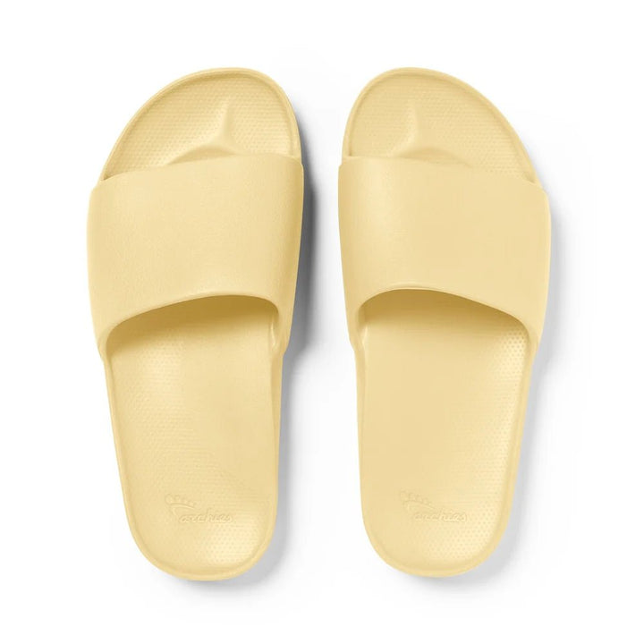 Archies Support Slides - Lemon *NEW Shoes Archies