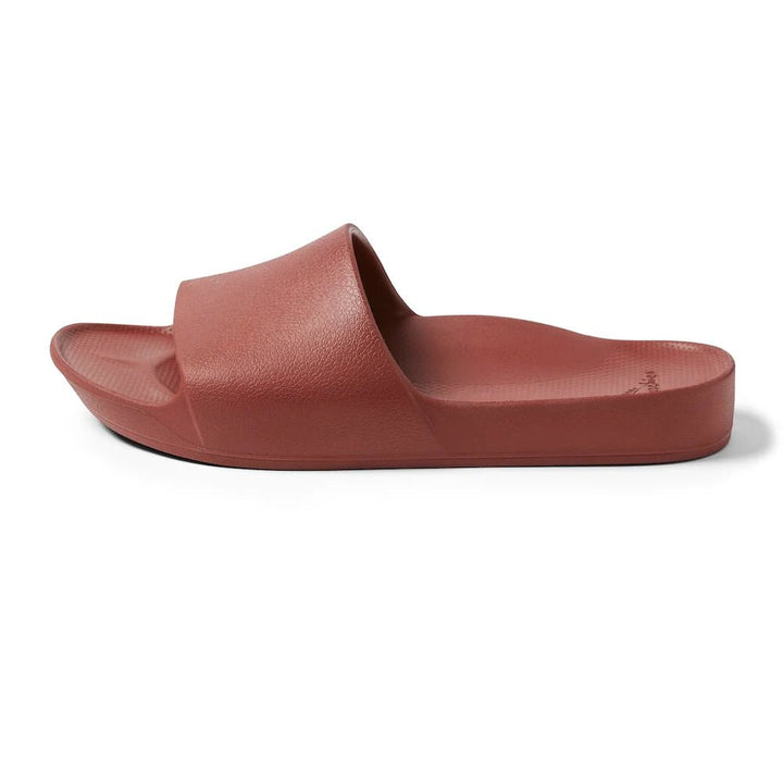 Archies Support Slides - Limited Edition Sangria Red Shoes Archies