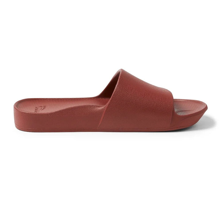 Archies Support Slides - Limited Edition Sangria Red Shoes Archies