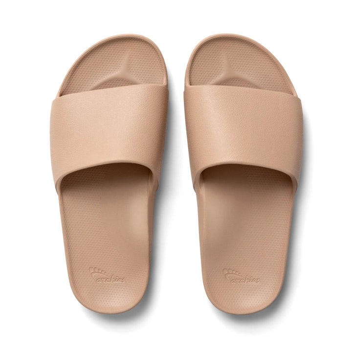 Archies Support Slides - Tan Shoes Archies
