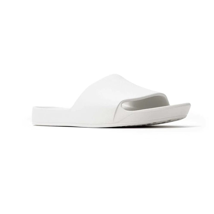 Archies Support Slides - White Shoes Archies