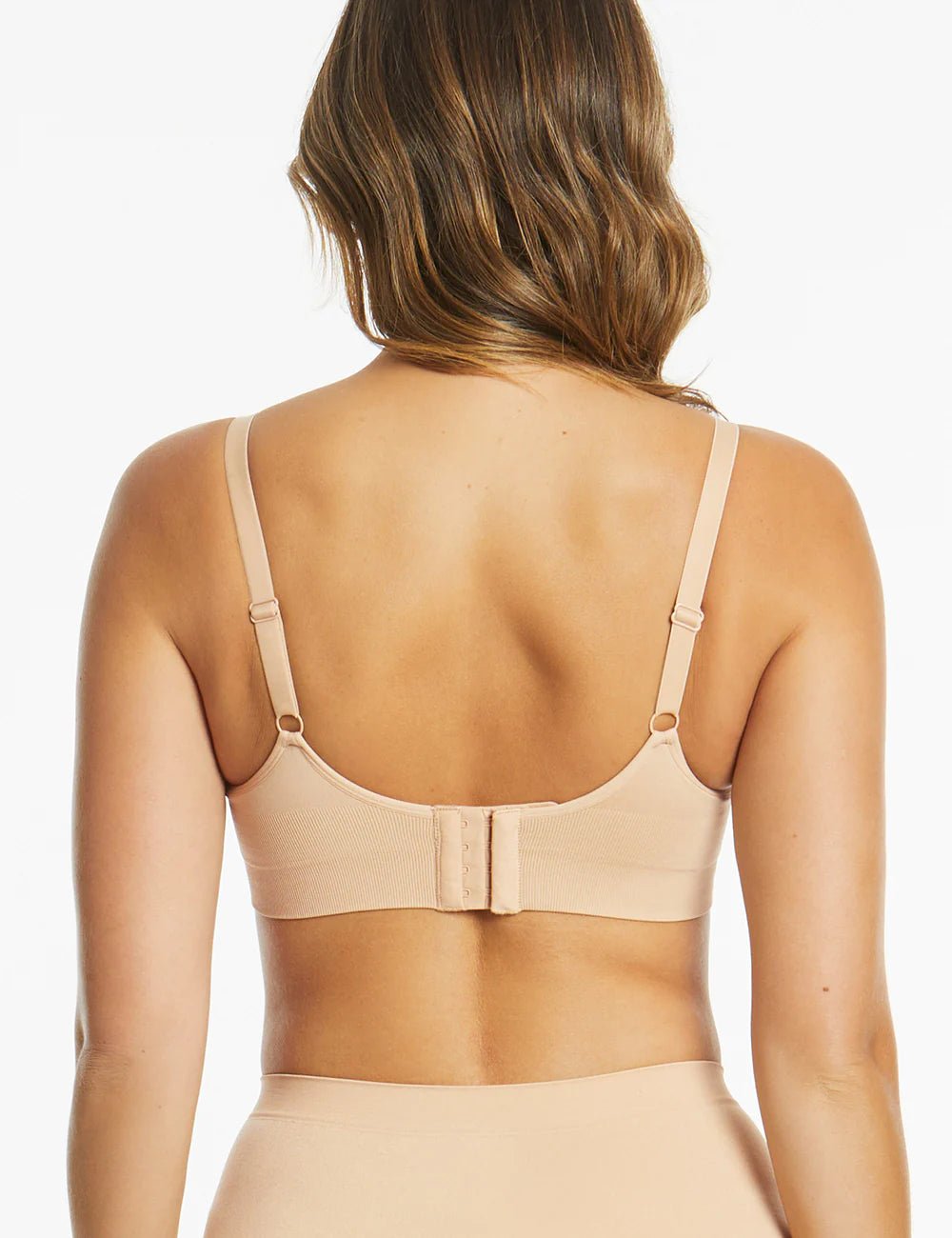 Bare Essentials Mesh Support Wire Free bra - Black Undergarments Ambra