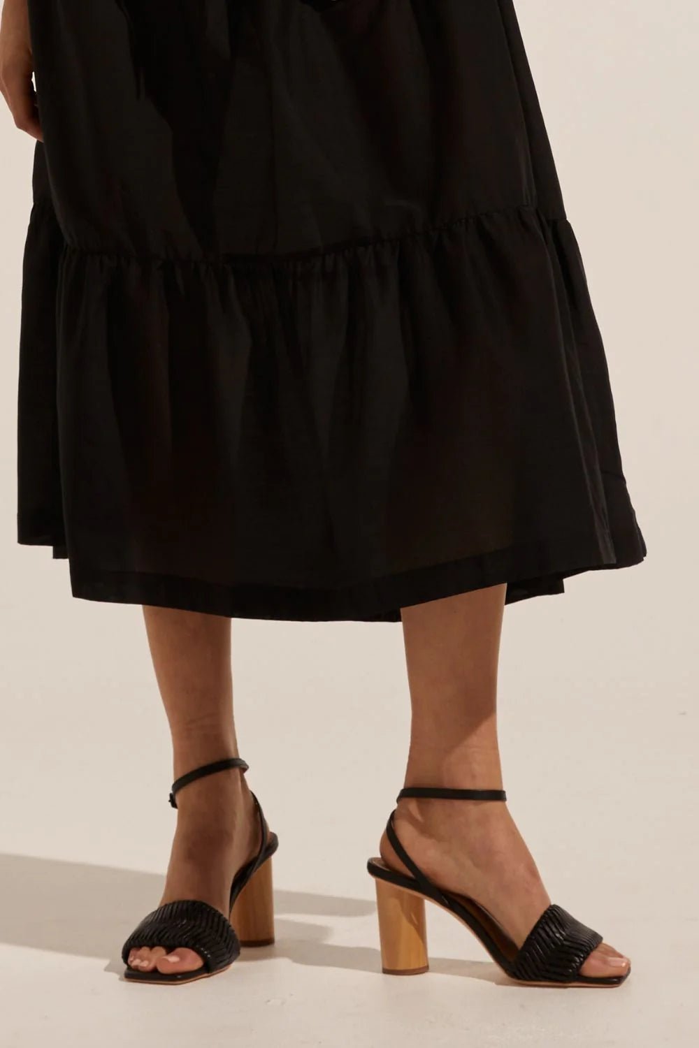 Bask Heel - Black Shoes Zoe Kratzmann