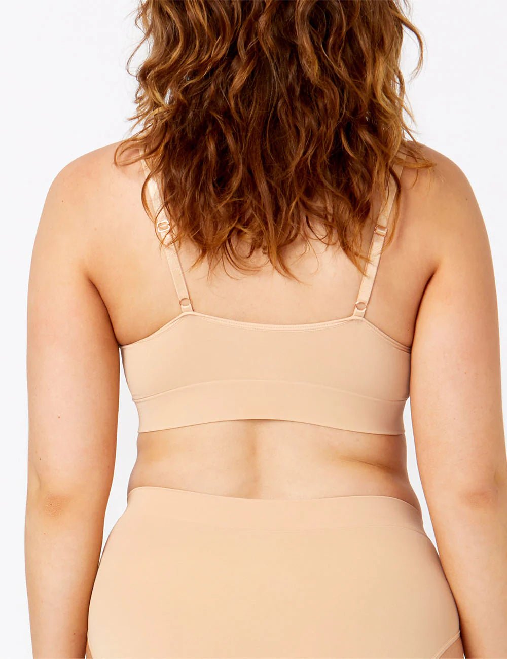 Bondi Bare Longline Padded Bra - Rose Beige Undergarments Ambra