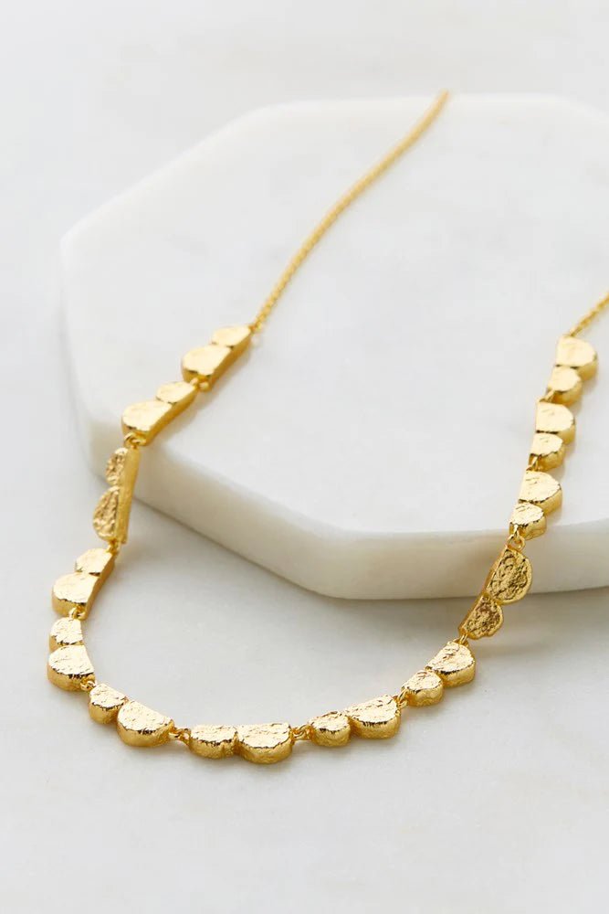 Chloe Necklace - Gold Necklace Zafino Jewellery