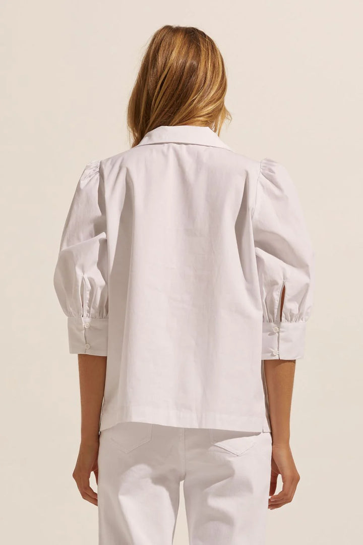 Clarity Top - Porcelain blouse Zoe Kratzmann   