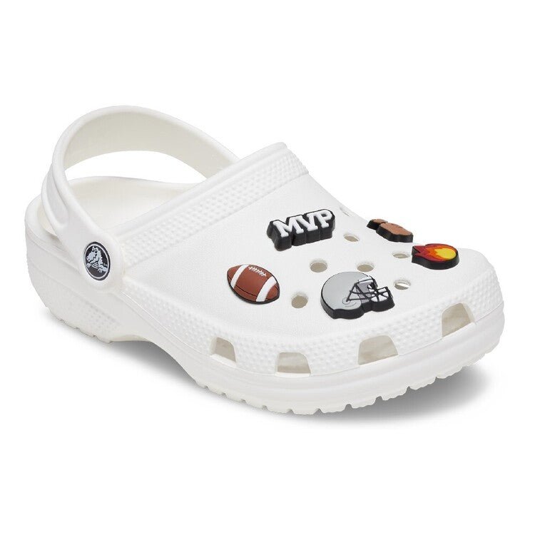 CROC JIBBITz - Football Star 5 Pack Shoes Croc Accessories