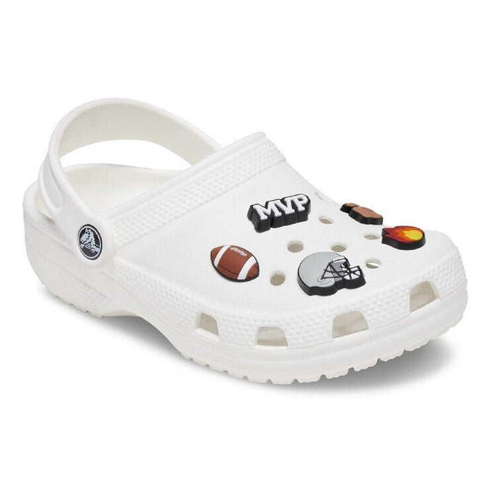 CROC JIBBITz - Football Star 5 Pack Shoes Croc Accessories
