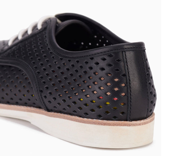 Derby Punch Black ROLLIE Shoes Rollie