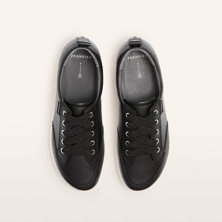 Ellie V Black Tumbled - Frankie4 Shoes FRANKIE4