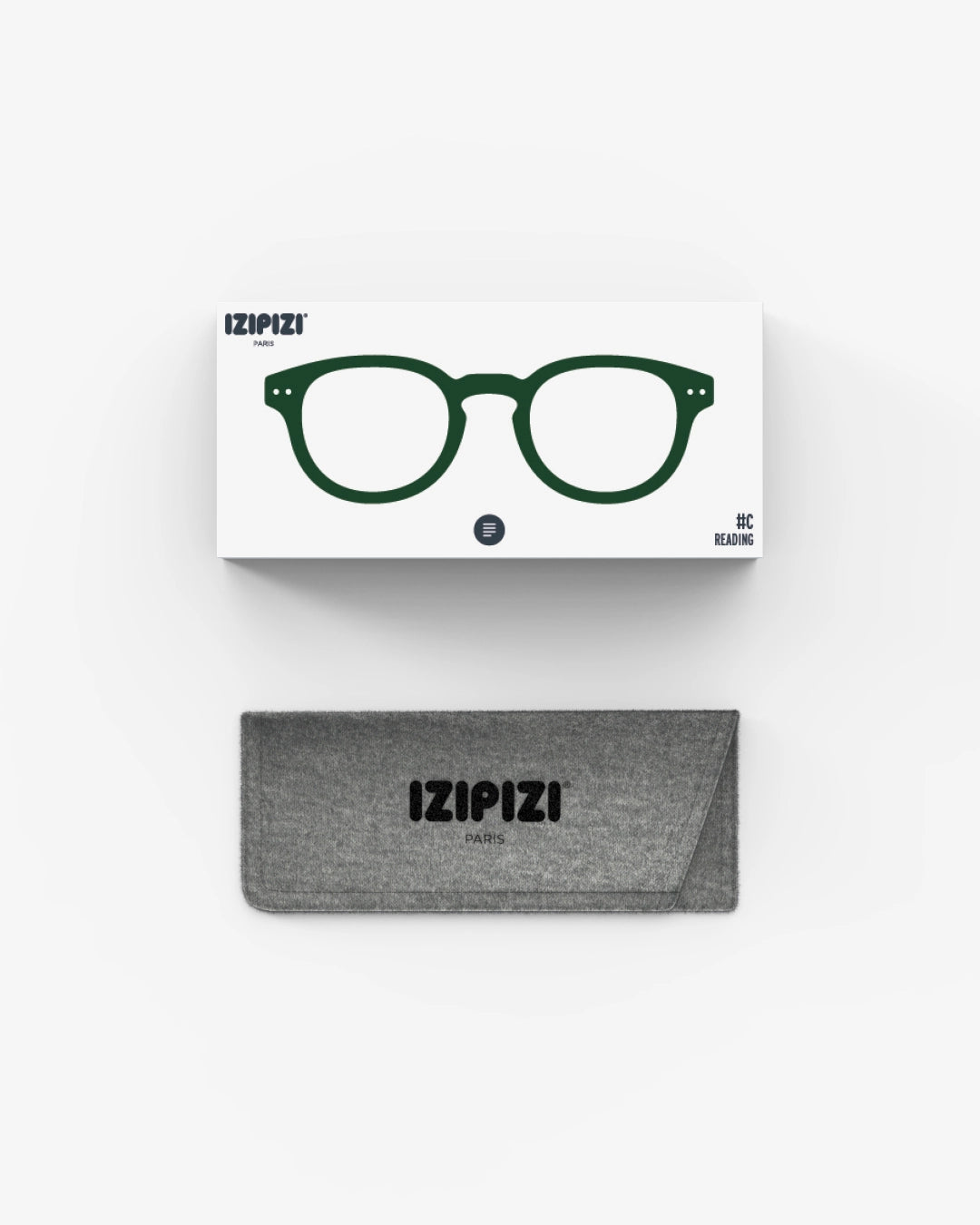 Izipizi: Reading Collection C - Khaki Green Reading Glasses General IZIPIZI   