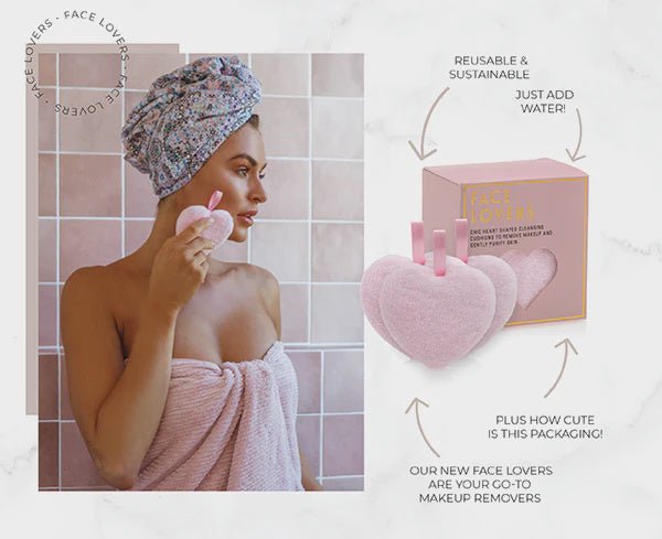 Face lovers make up removal pads Louvelle Australia