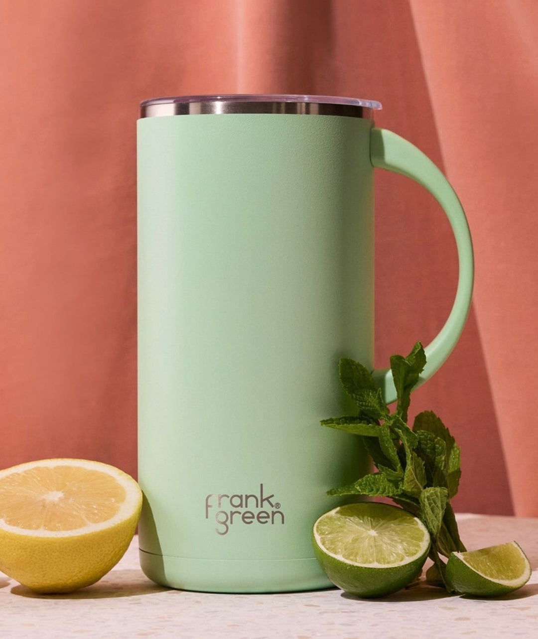 Frank Green 1500ml Pitcher Perfect Jug - MINT coffee cup Frank Green