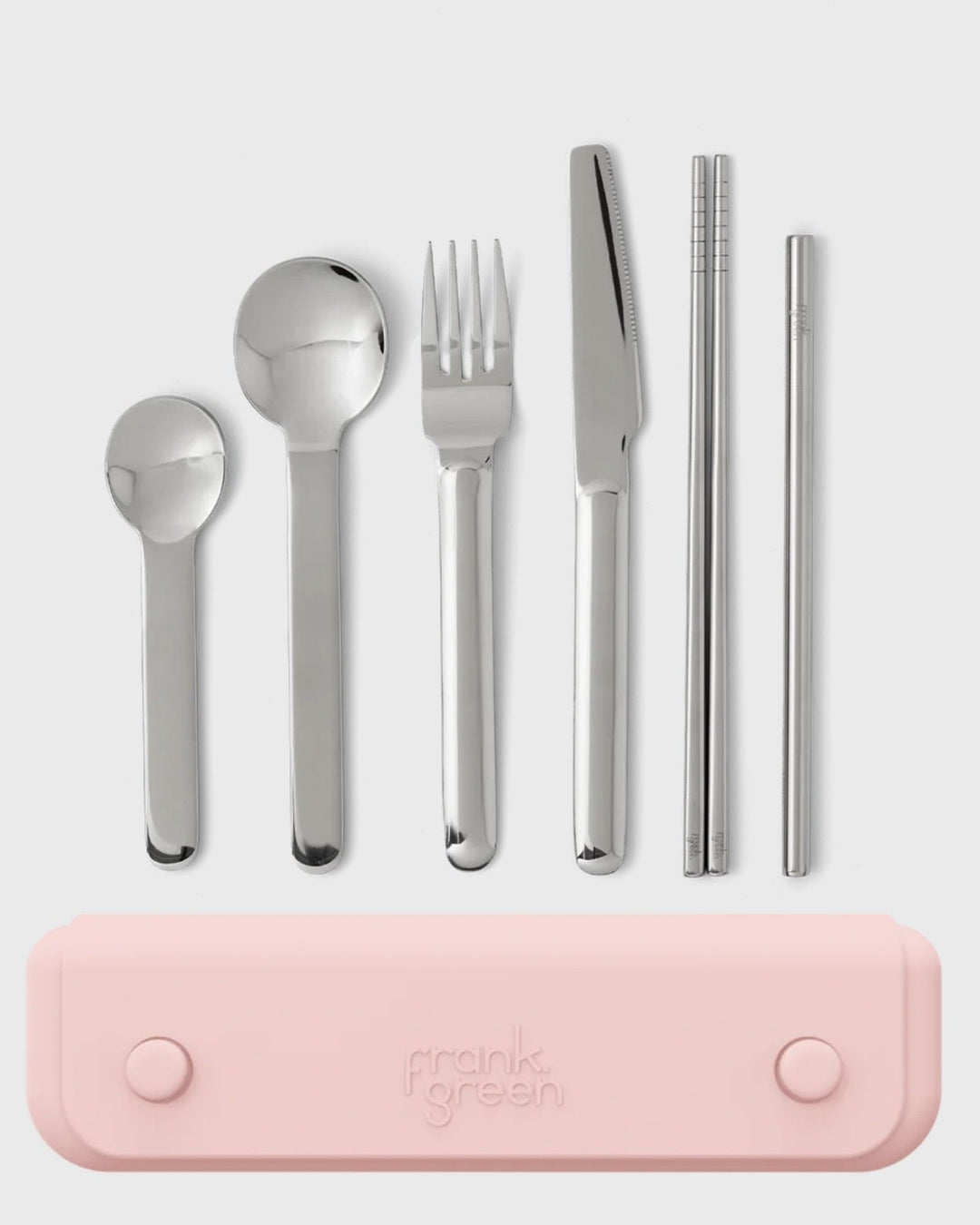 Frank Green Premium Stainless Steel Utensil Set - Blushed Drink Bottles Frank Green
