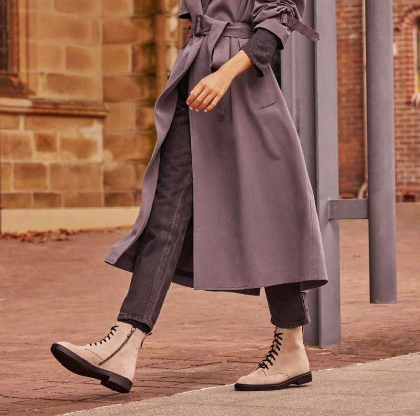 Frankie 4 Scout Boot - Truffle Suede Shoes FRANKIE4