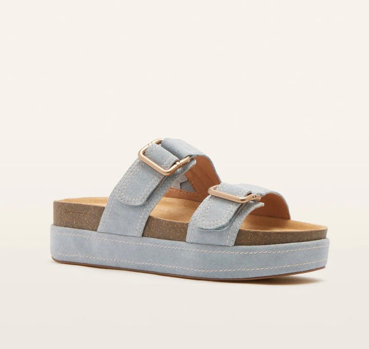 Frankie4 Bennet Blue Suede Shoes FRANKIE4