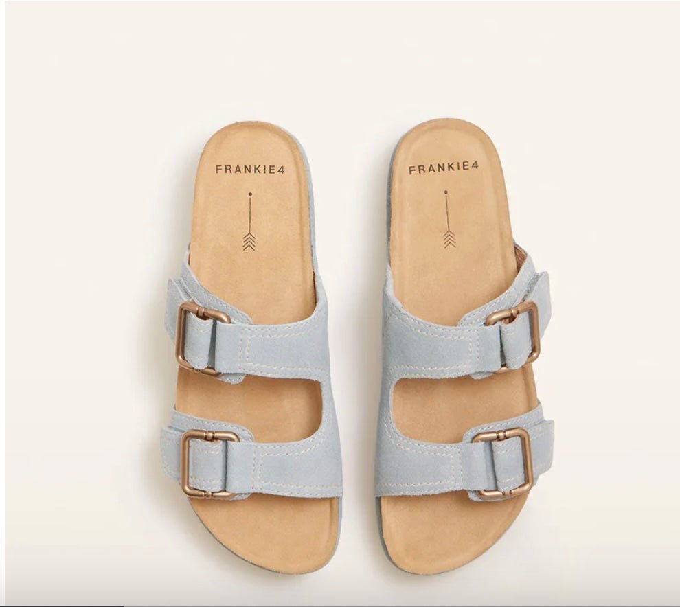 Frankie4 Bennet Blue Suede Shoes FRANKIE4