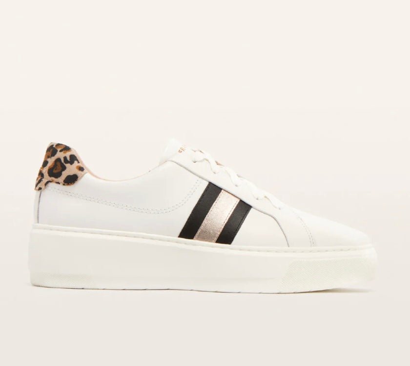 Frankie4 Riley White Leopard print Shoes FRANKIE4