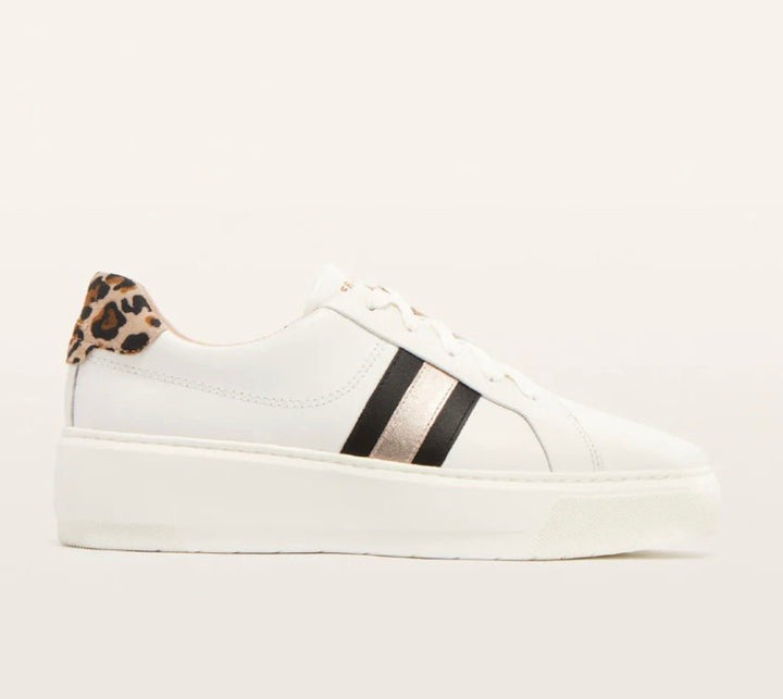 Frankie4 Riley White Leopard print Shoes FRANKIE4