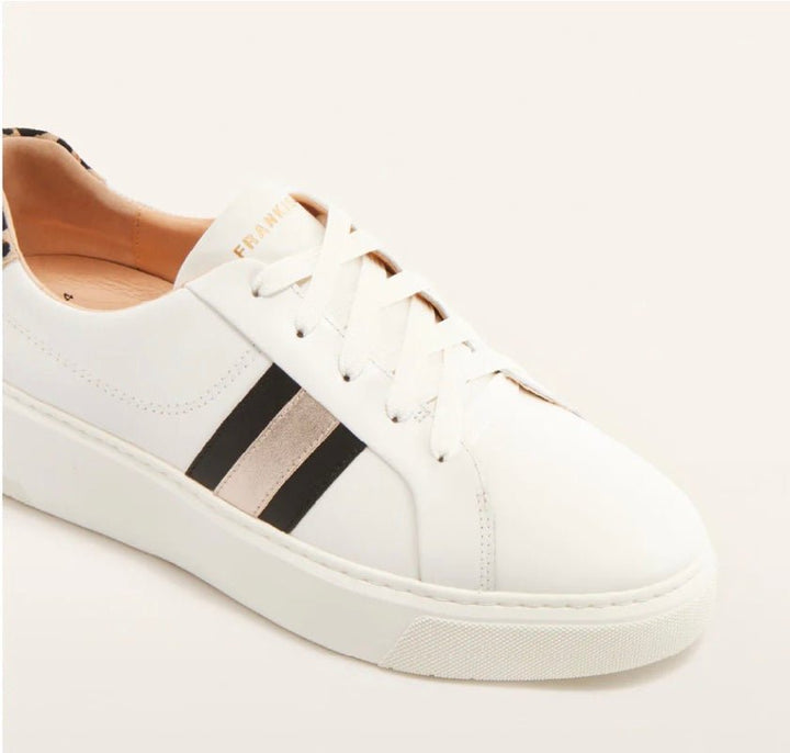 Frankie4 Riley White Leopard print Shoes FRANKIE4