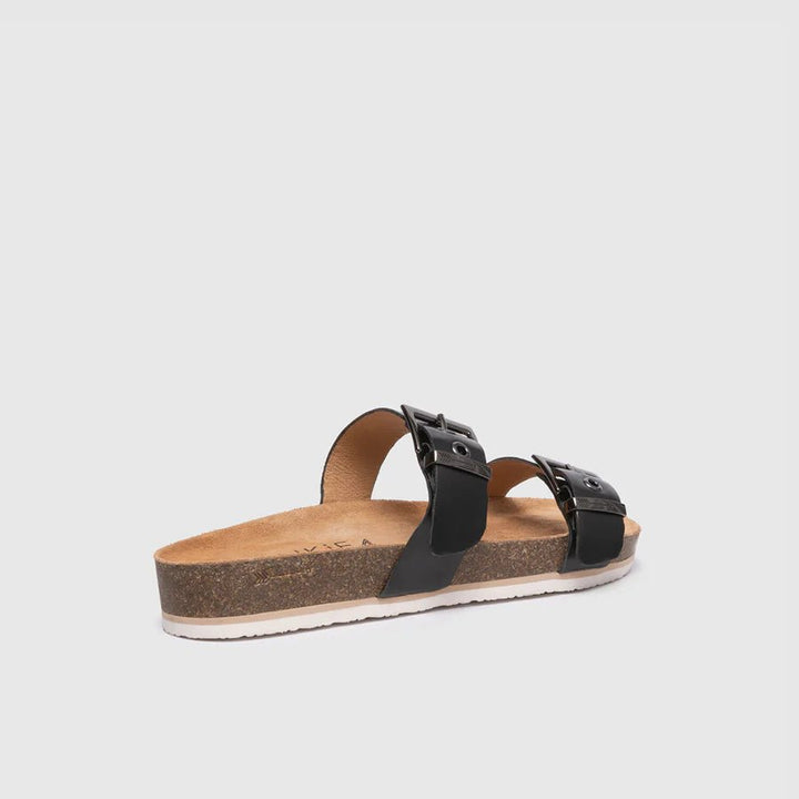 Frankie4 Sandy III Black Slides Shoes FRANKIE4