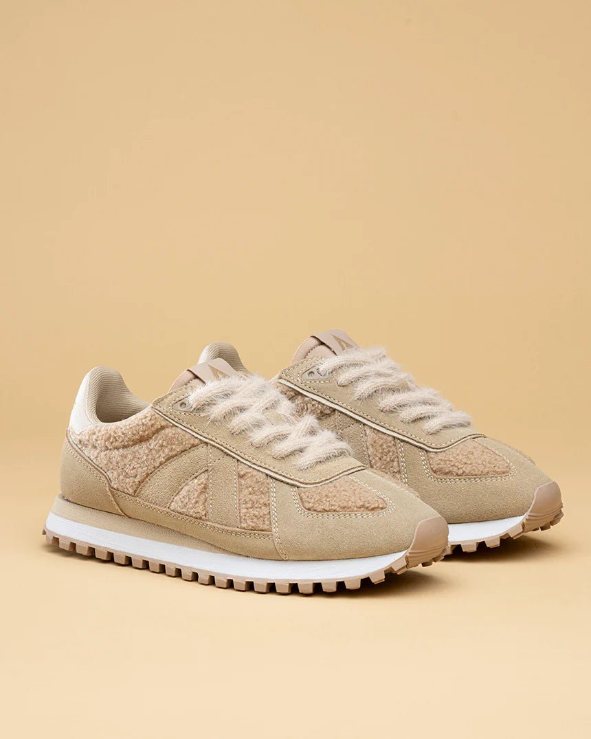 Gate Sneakers - Beige Sherpa Shoe ASFVLT