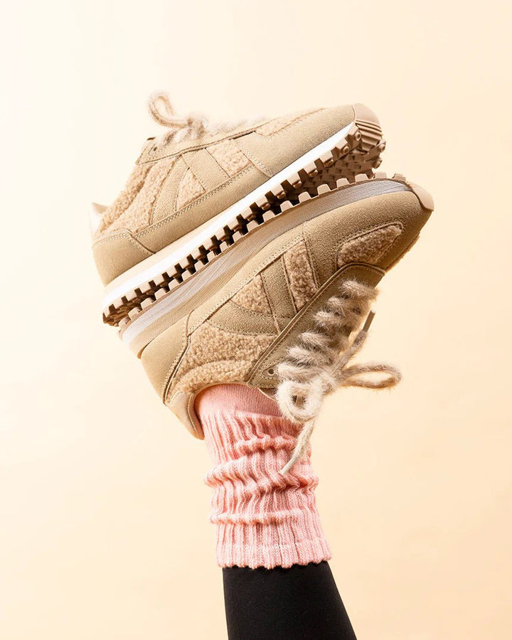 Gate Sneakers - Beige Sherpa Shoe ASFVLT