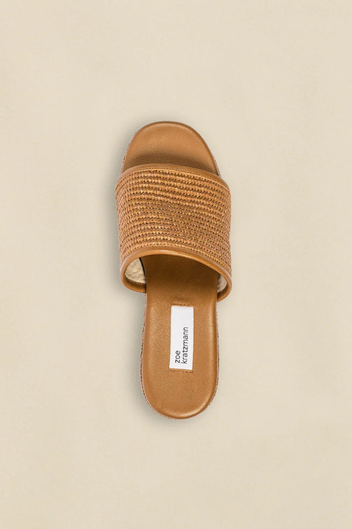 Gather Mule - Wheat Zoe Kratzmann Shoes Zoe Kratzmann