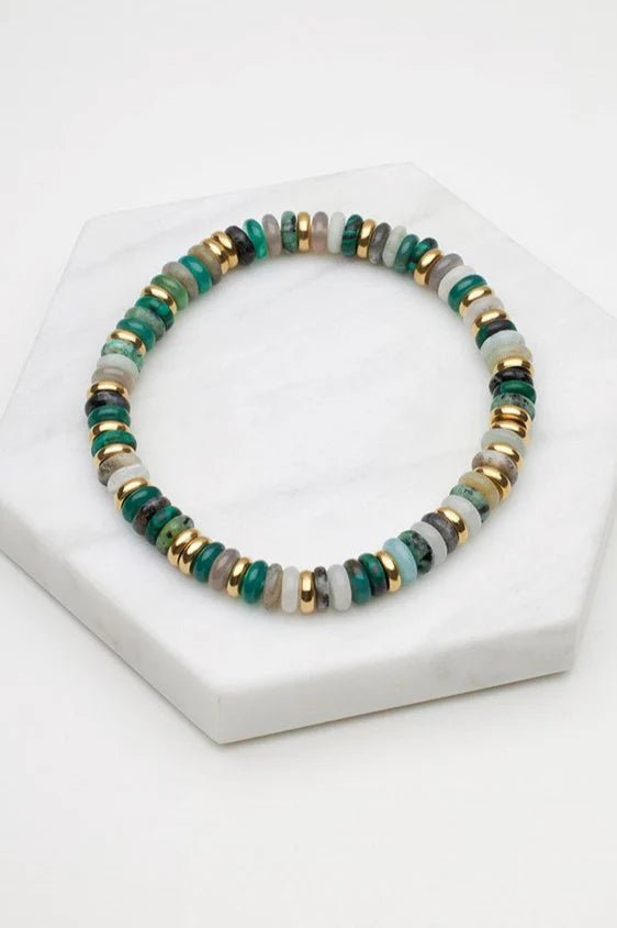 HArlow Bracelet - Olive bracelet Zafino Jewellery