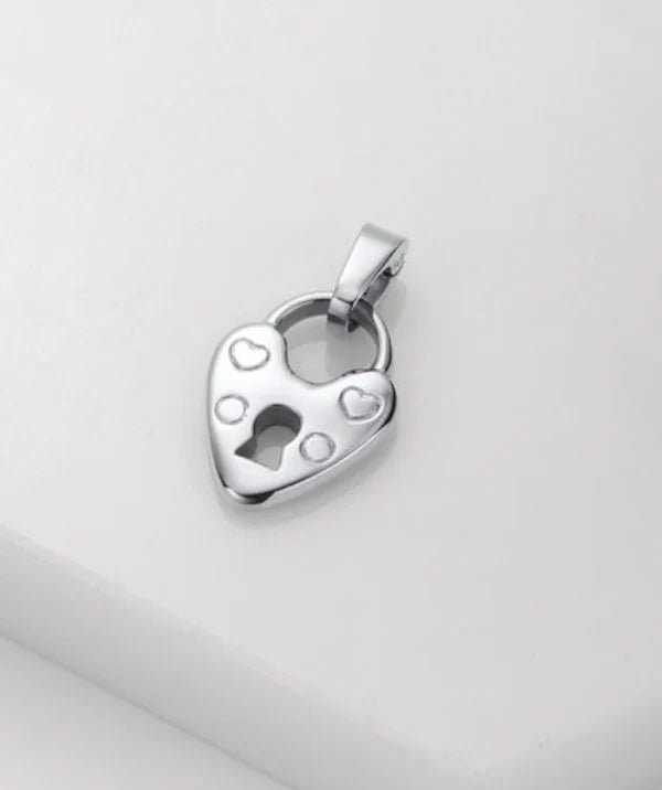 Heart Locket Charm Silver Charm Zafino Jewellery