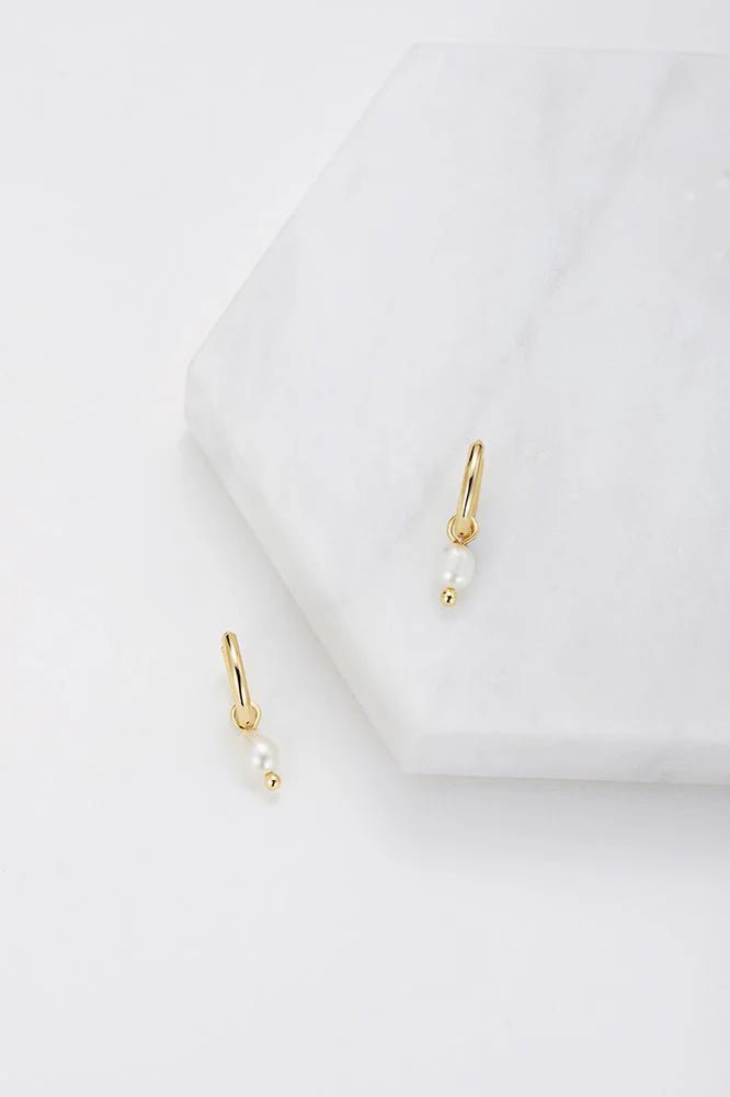 Heidi hoop - Gold earing Zafino Jewellery