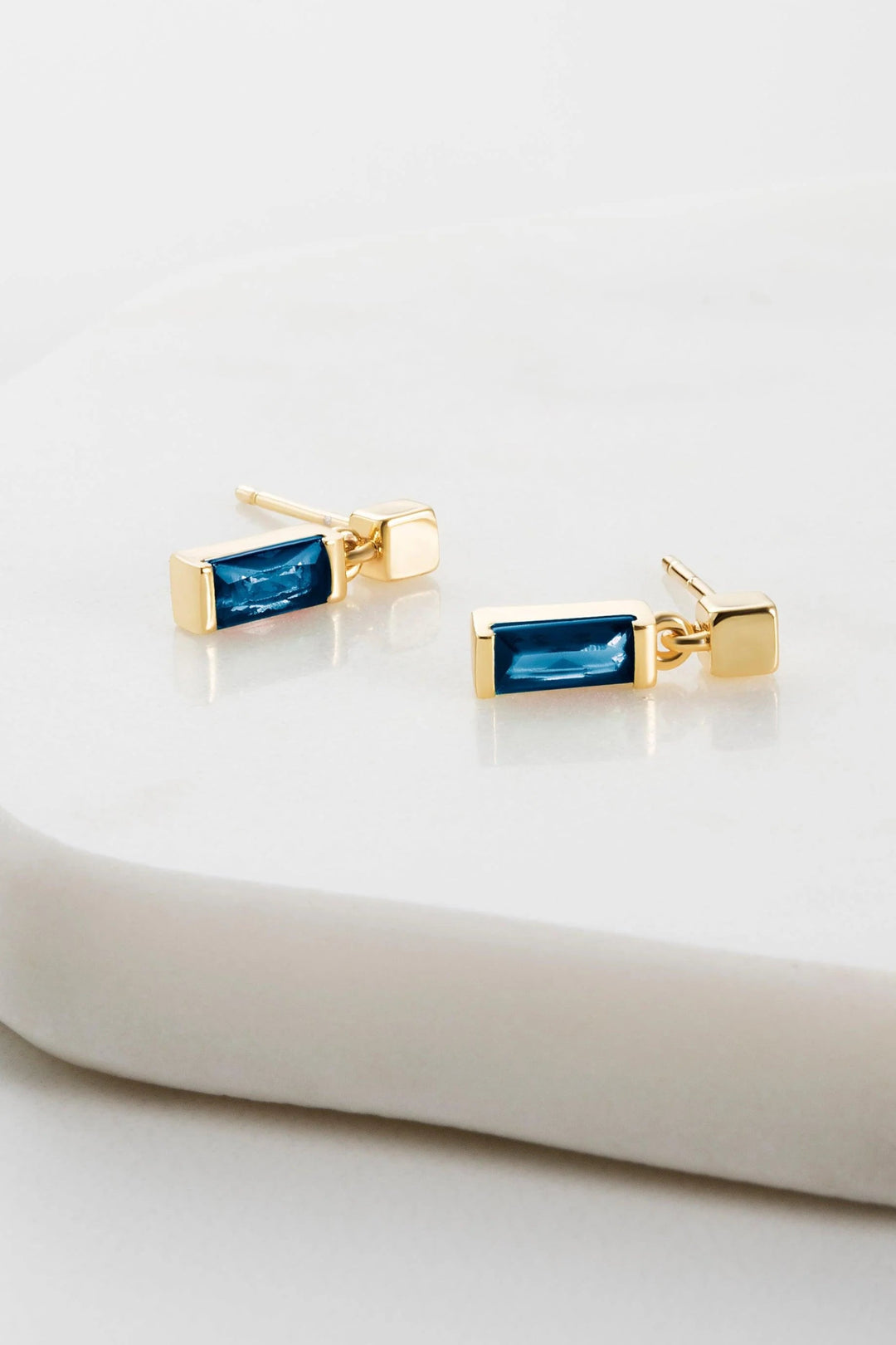 Kate Earing - NAvy earing Zafino Jewellery