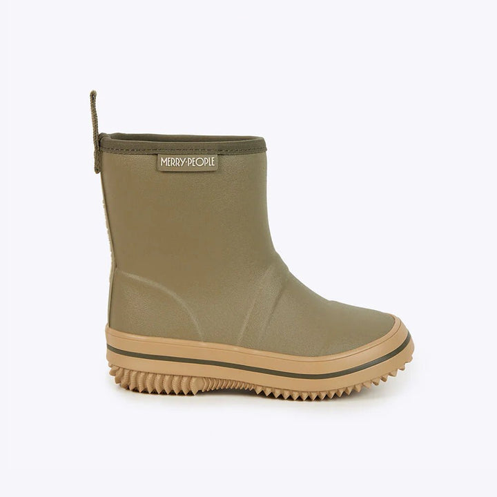 KIDS Merry People Andie Boot - Khaki Green Gumboot Merry People