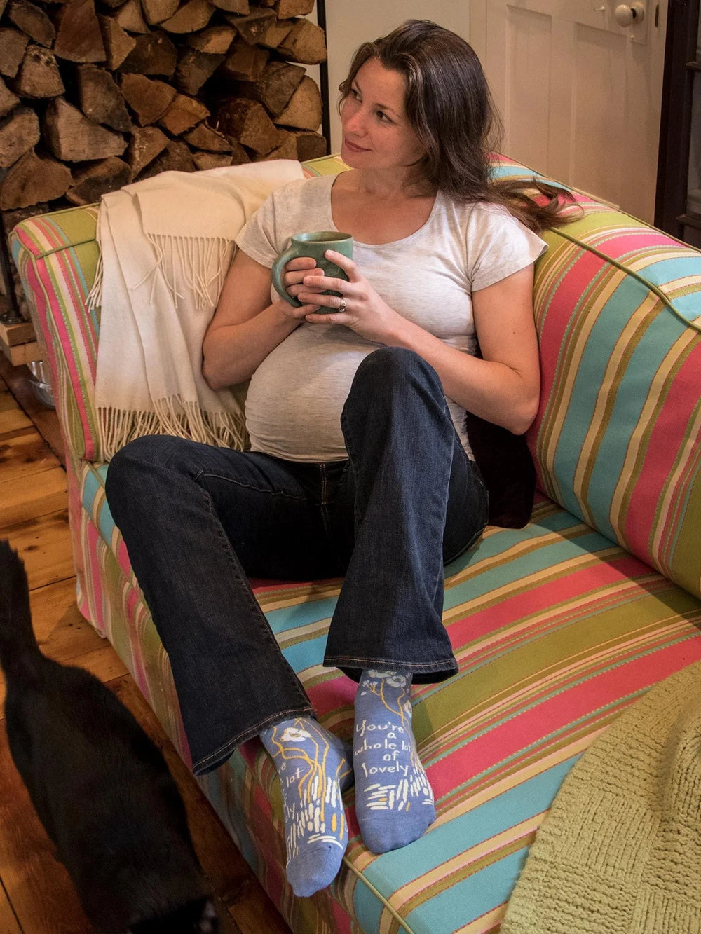 Lot of Lovely Socks socks Blue Q Socks