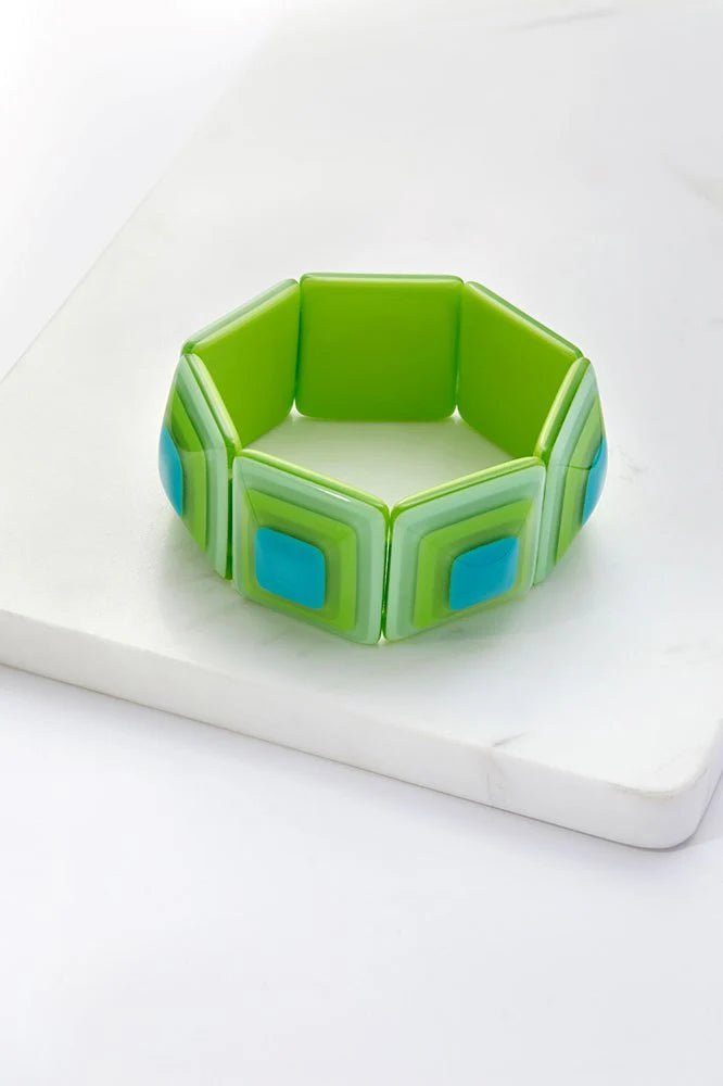Lucy Bracelet Teal Bracelet Zafino Jewellery