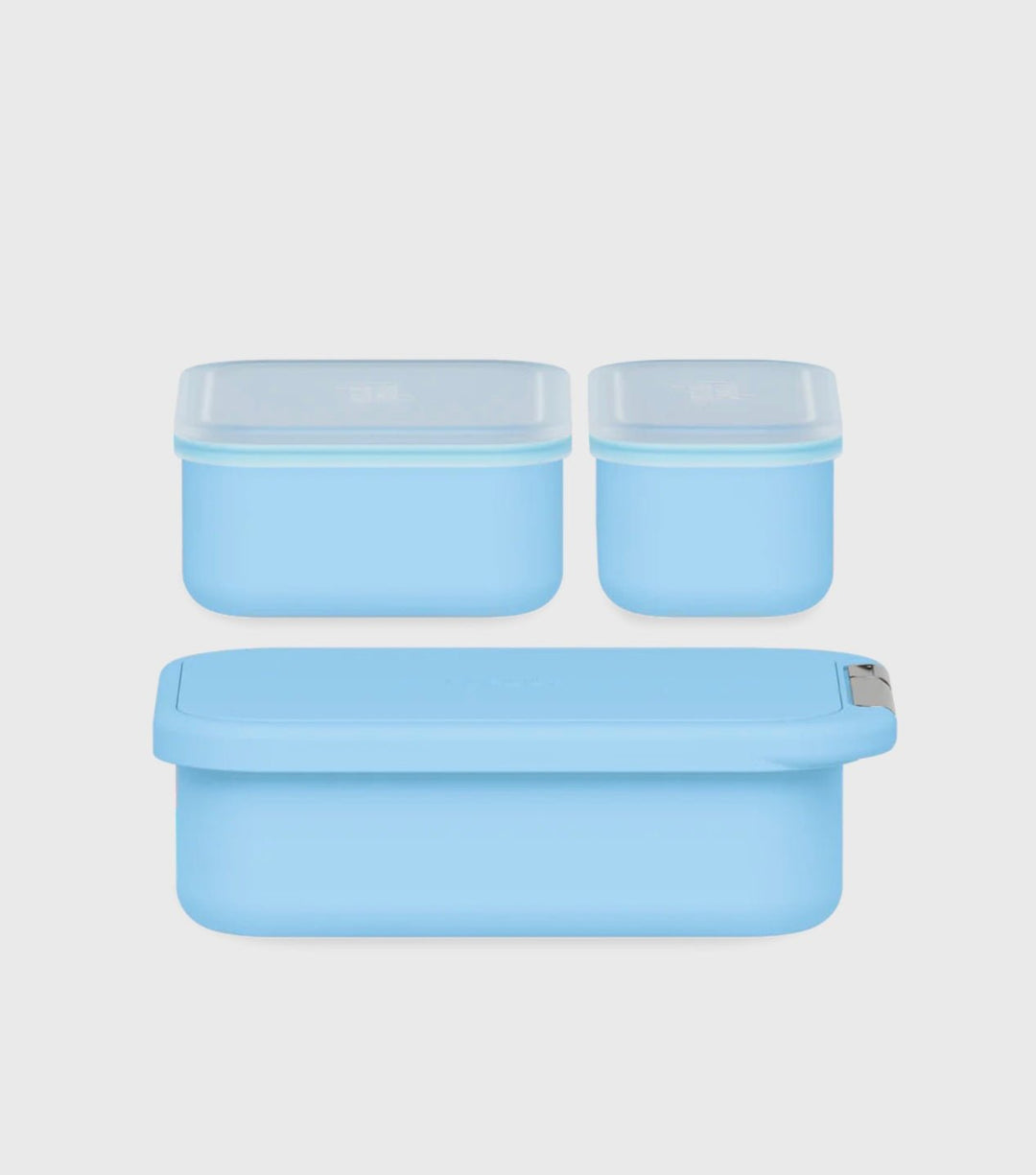 Lunch Container with Silicon Lid - Sky Blue lunch box Frank Green